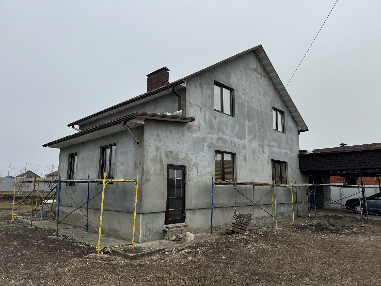 Декорирование фасада дома